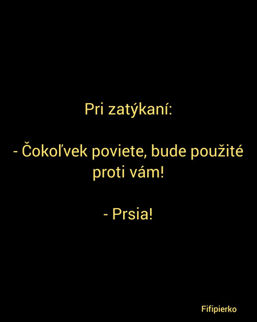 Pri zatýkaní