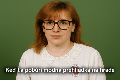 Anča je pobúrená