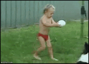 odhodlaný futbalista
